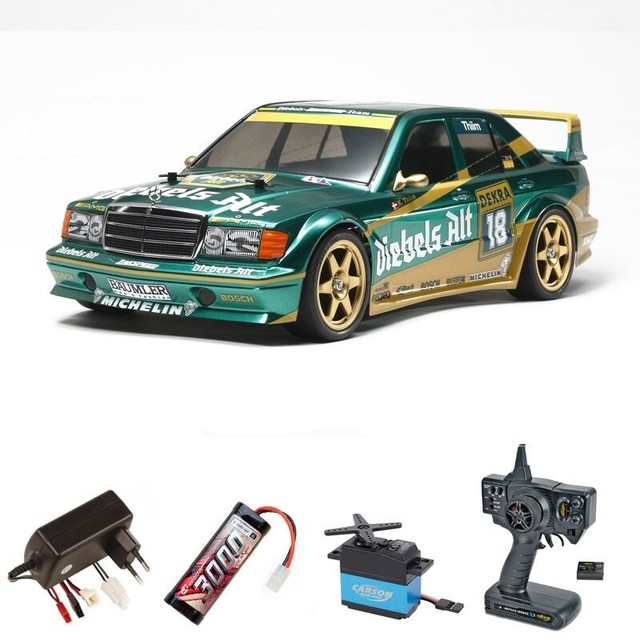 Tamiya Mercedes-Benz 190E Diebels Alt Zakspeed TT-01E Komplettset - 300058638SET Tamiya Mercedes-Benz 190E Diebels Alt Zakspeed TT-01E Komplettset - 300058638SET