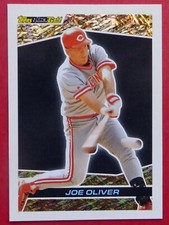 1993 Topps Black Gold Joe Oliver #14 (Reds)