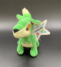 Neopets Green Lupe Wolf Dog McDonald's Mini Promo Plush Stuffed Toy 4" VTG