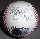 -THE TODAY SHOW- BECKETT BAS Signed/Autograph/Auto TV BASEBALL w/MATT LAUER