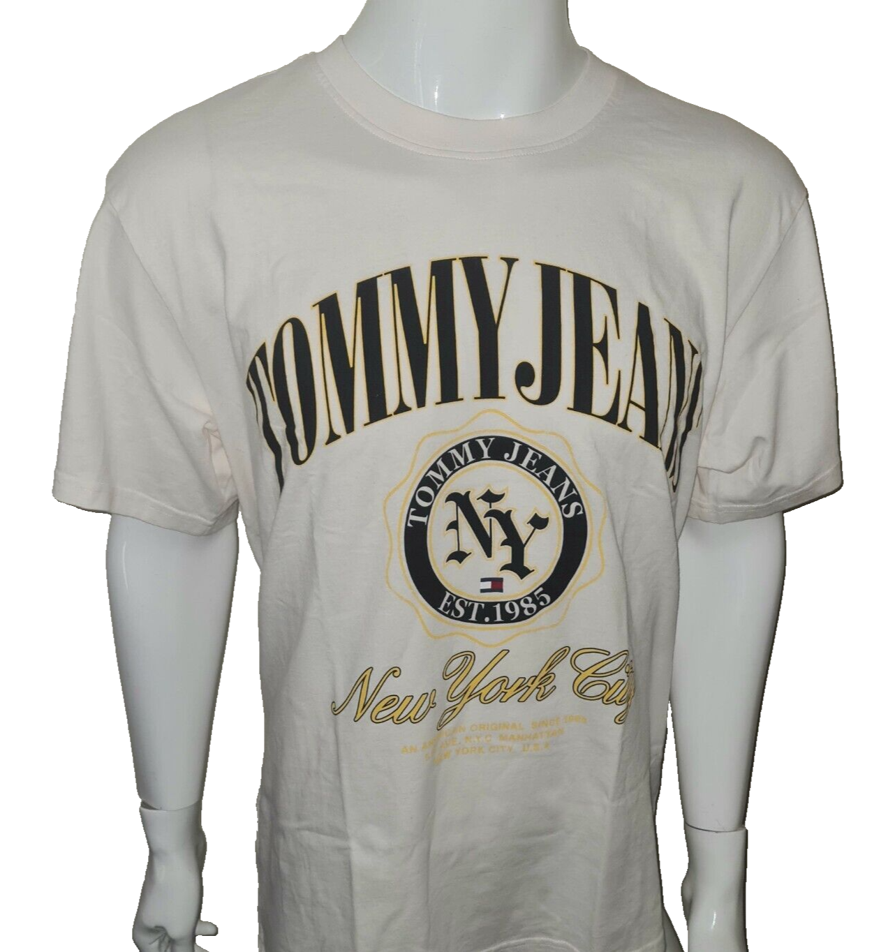 TOMMY HILFIGER TOMMY JEANS T-SHIRT VARSITY 2 GRAPHIC LOGO SIZE XL NEW NWT