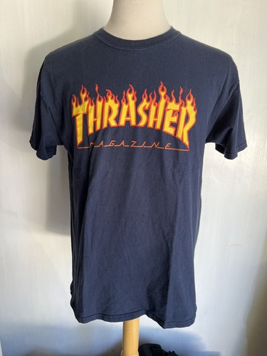 Skateboarding Fire Logo Skate T-Shirt 