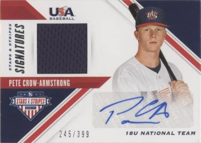 2020 Panini USA Baseball Stars & Stripes - Pete Crow-Armstrong