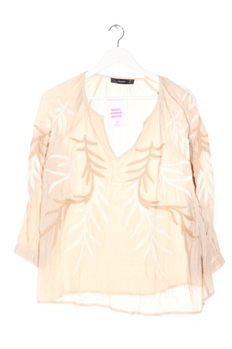 Robe courte chemisier en sergé floral Femme, Fantaisie Milano