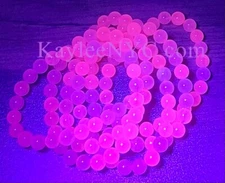 Wholesale 6 Pcs Natural Mangano Calcite 8mm 7.5” Crystal Stretch Bracelet