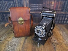 VTG WELTA FREITAL Folding CAMERA ANASTIGMAT 1:6.3 F=10 UNTESTED AS-IS w/ CASE