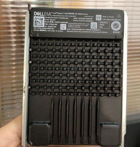 Dell Intel OPTANE P5800X 800GB U.2 NVMe PCIe 2.5" SSDPF21Q800GBE SSD 99% Health - 第 1/4 張圖片