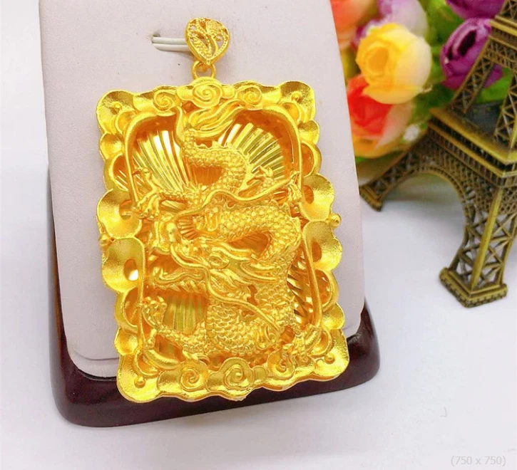 24k pendant necklace deals