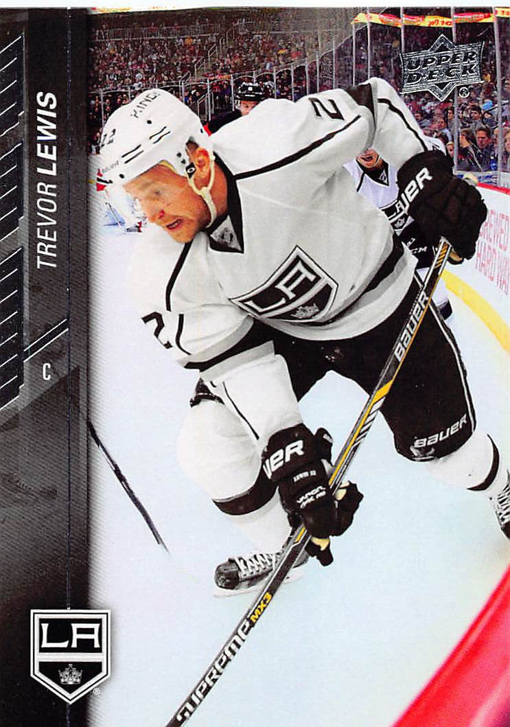 Trevor Lewis 2015-16 Upper Deck Hockey card #88 Los Angeles Kings