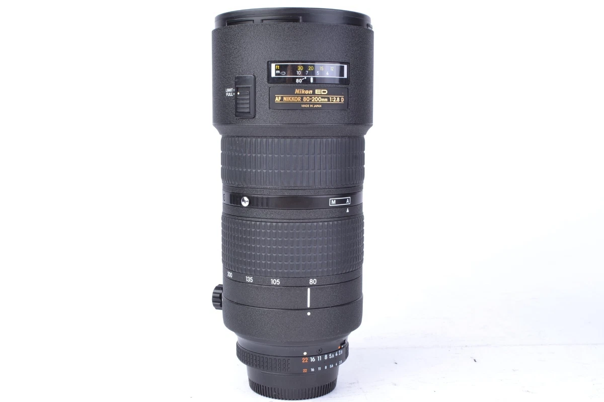 Nikon NIKKOR AF 80-200mm F/2.8 D ED Lens Two Touch #J10529 | eBay