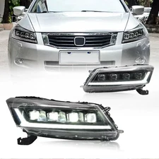 HCmotion For Honda Accord 2008 2009 2010 2011 2012 LED Headlights DRL Animation