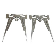 Folding Camp Cookware Stand Stable Regulable Support Outdoor Pot Stand