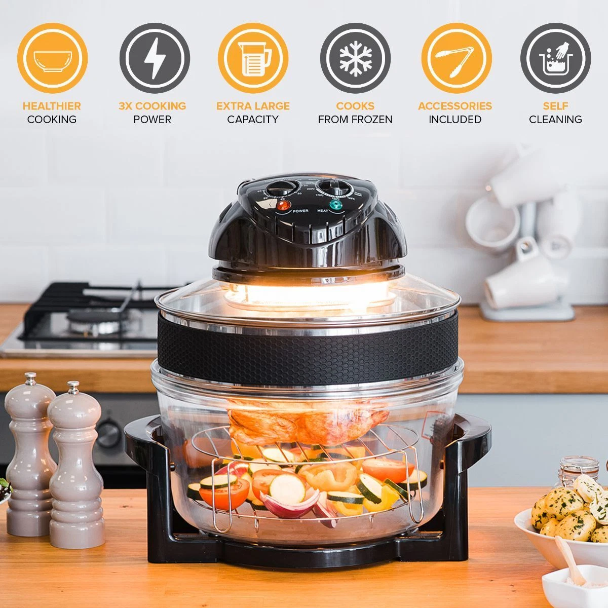 Halogen fryer clearance