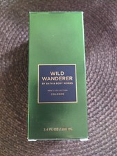 Bath  Body Works "WILD WANDERER" Men  s Cologne 3.4 fl oz. OOP Discontinued