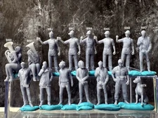 1:64 Figures  - For Dioramas Miniature Figures 164 Fig Lot 755 1-64 Figures