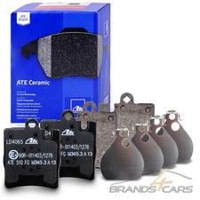 ATE SATZ CERAMIC BREMSBEL&Auml;GE HINTEN F&Uuml;R MERCEDES C-KLASSE W203 CL203 180-350