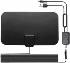 1500 Miles Digital HDTV Antenna – 4K/1080P Freeview TV Aerial with Signal Amplif