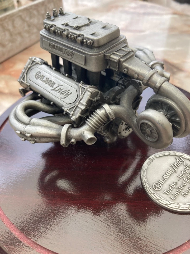 Motore Turbo Modello Limited Edition V8 Turbo Motore ILmor Indy Serie. - Immagine 2 di 4
