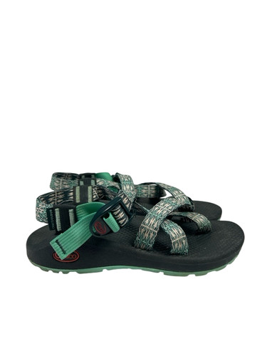 Chaco Women's Blue Jab Pine Z Cloud Strappy Hiking Sandals - 6