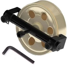 Auxiliary Puller For Ribbed Drive Pulley Crankshaft Remover Tool Kit Universal