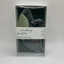 Gua Sha  Scrubbing Sculptor With Silicone Scrubber Ohii All In One Tool New Item