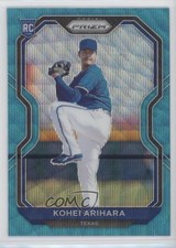 2021 Panini Prizm Tier II Teal Wave Prizm Kohei Arihara #164 2l4