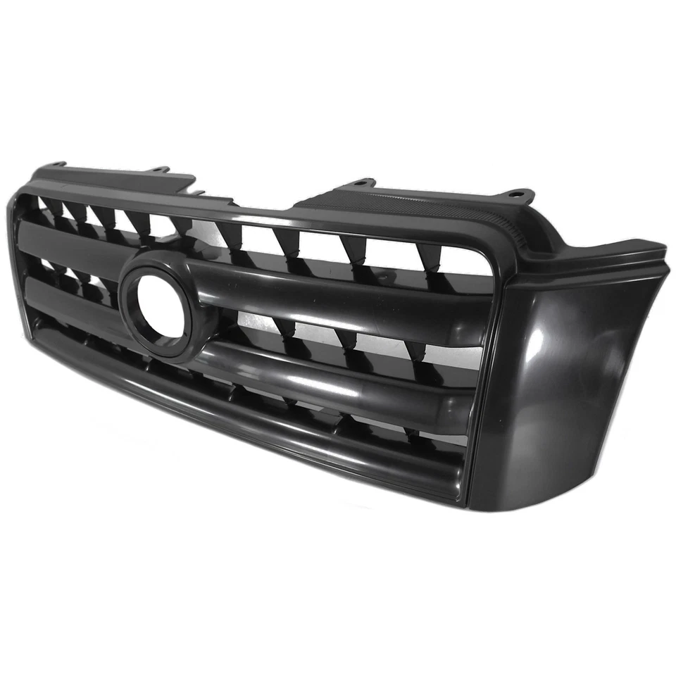 Rejilla para Toyota Highlander 2004-2007 pintada negra carcasa e inserto Foto 2 de 4