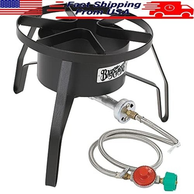 #ad High Pressure Portable Gas Cooker Outdoor Fryer Crawfish Fish Boil Camp Cooking $146.72