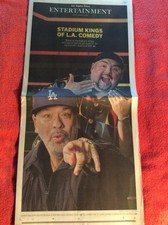 LA TIMES ENTERTAINMENT MARCH 8 2026 JO KOY GABRIEL FLUFFY IGLESIAS BEACH BOYS