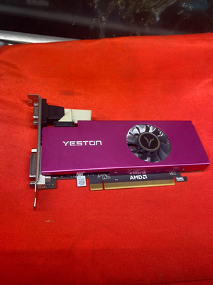 Yeston Radeon RX 550 4GB GDDR5 Low Profile Single Slot SFF