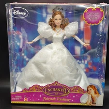 Mattel Disney Giselle “Enchanted Fairytale Wedding" Doll 2007  *NIB*