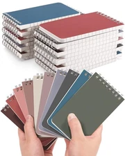 Small Top Spiral Notebooks Bulk 3x5 Inch, 30 Packs Pocket Notepad, Mini Pads ...