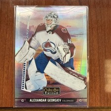 2024-25 O-Pee-Chee Platinum - Alexandar Georgiev #25 Sunset