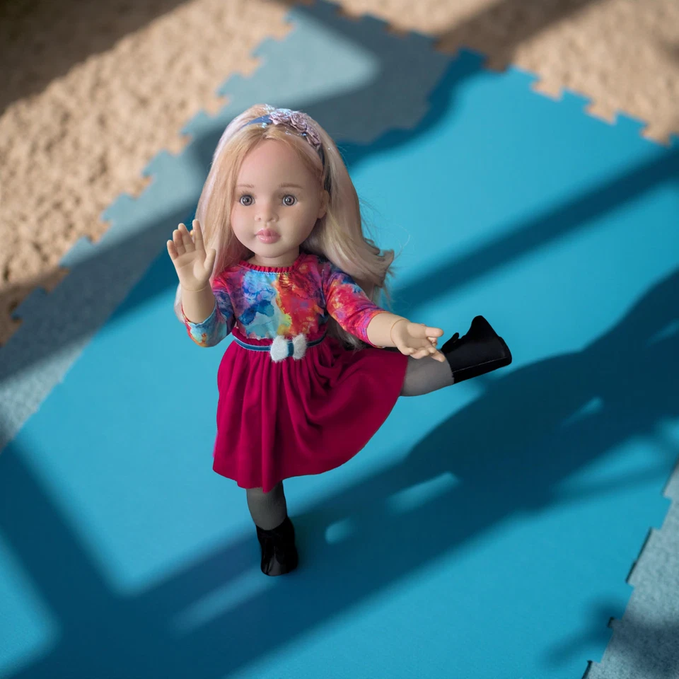 Paola Reina 06564 Las Reinas MARTA Vinyl Doll 60cm./23.6in with Vanilla Scent - Image 4 of 4