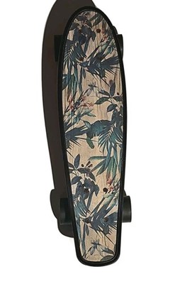 Kryptonics Cruiser Skateboard 22'' 1965 Floral Tropic Griptape Torpedo old school