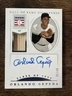 2021 National Treasures | Orlando Cepeda Bat Relic On-Card Auto | 45/49 🔥