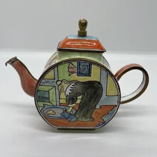 Charlotte Di Vita Numbered Edition Miniature Teapot Latrec Woman In The Tub.