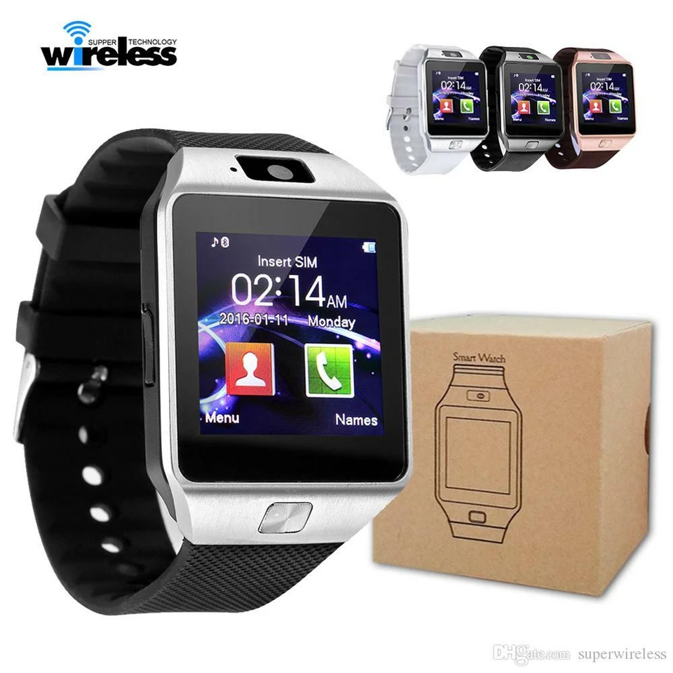 DZ09 Bluetooth Montre Intelligente Télephone Smart watch Bracelet Android Phone - Photo 4/4