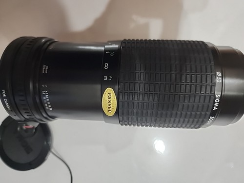 SIGMA ZOOM 52 F=80~200MM 1:4.5~5.6 MULTI-COATED CAMERA LENS For Canon - Picture 3 of 4