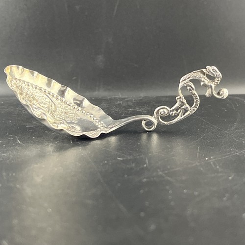 Rare Antique Sterling Silver Ornate Spoon Samuel Boyce Landeck 1894 - 第 2/10 張圖片