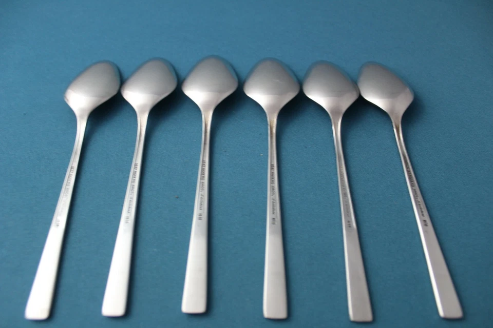 6 cucharaditas 1847 Rogers IS International NAVAHO acero inoxidable 6 3/8" Foto 4 de 4