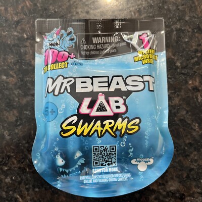 Mr Beast Lab Swarms Mini Figure Mystery Single Pack | Brand New Sealed