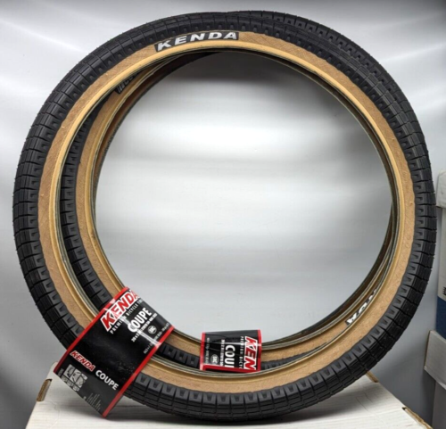 Kenda Coupe brown wall 20 x 2.10 tires 100psi NEW - Picture 1 of 8