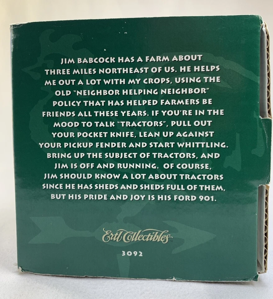 Ertl Ford 901 Select O Speed "Foxfire Series Jim Babcock" 1/16 Foto 4 de 4