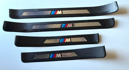 Door Sill Cover Protector Plate Set 4 pcs For BMW E39 96-03 M5