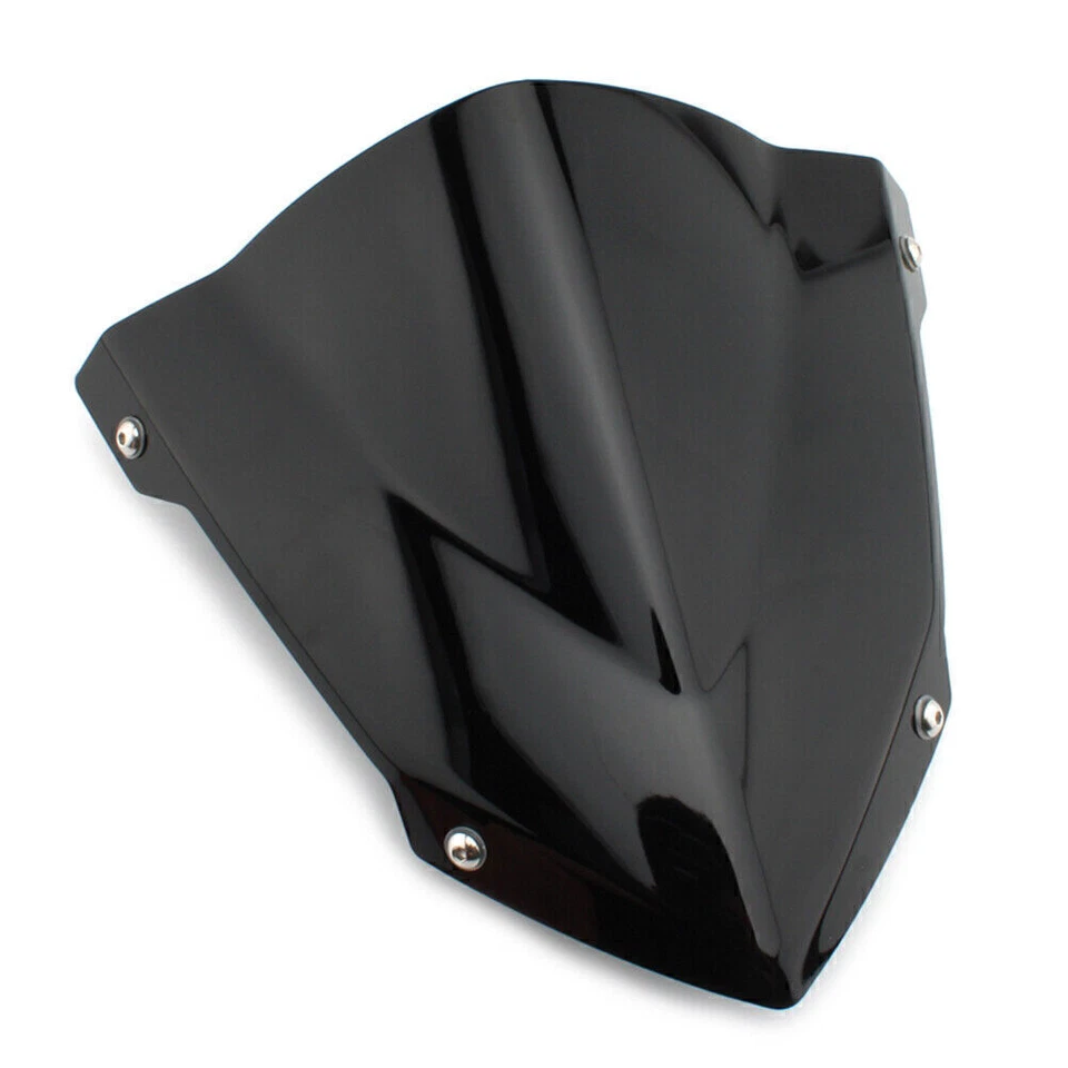Parabrisas negro con soporte para Yamaha MT-09/FZ-09 2014-2016 2015 Foto 3 de 4