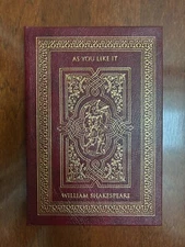 AS YOU LIKE IT EASTON PRESS COMPLETE WORKS OF SHAKESPEARE - LEATHER 1992 MINT