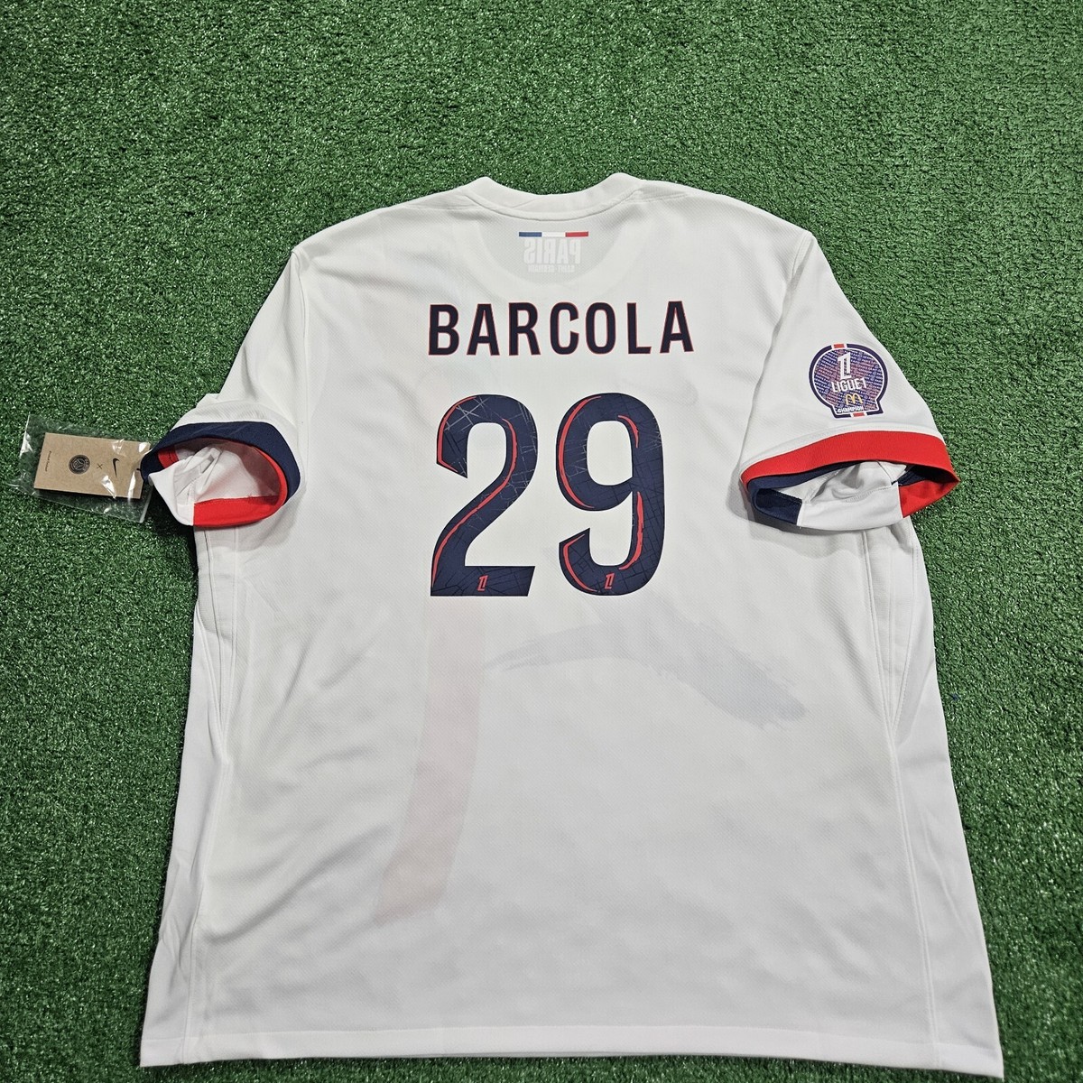 Nike PSG Bradley Barcola #29 2024-2026 Away Jersey New XXL