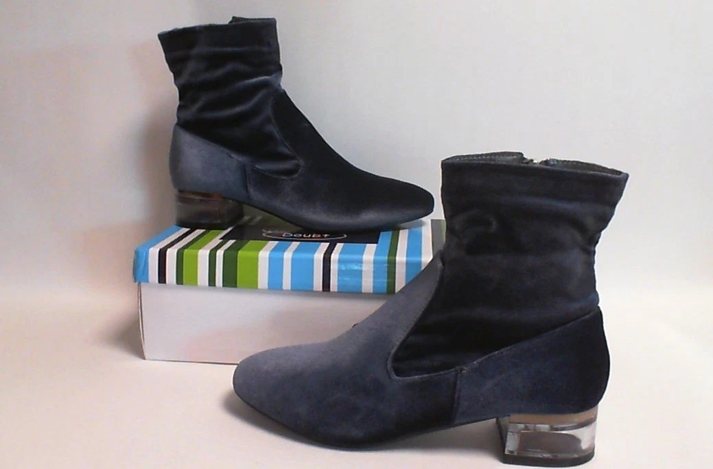 Womens velvet ankle boots store