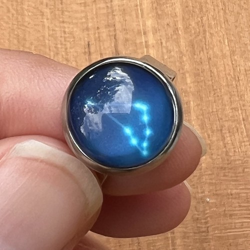 Women’s Men’s Capricorn Zodiac Adjustable Astrology Rings - Picture 6 of 9